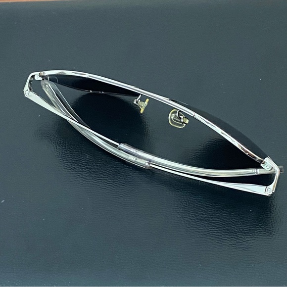 Vintage EAGLE EYES Freedom R52 SLV #12029 7188 Aviator Sunglasses - Picture 7 of 16